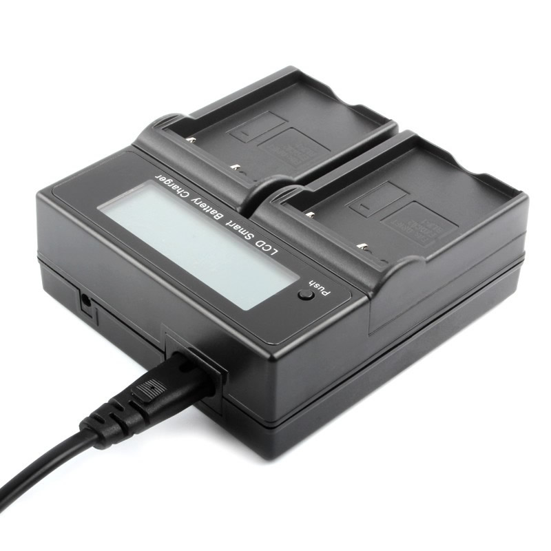 Olympus BLX-1 LCD Dual Charger