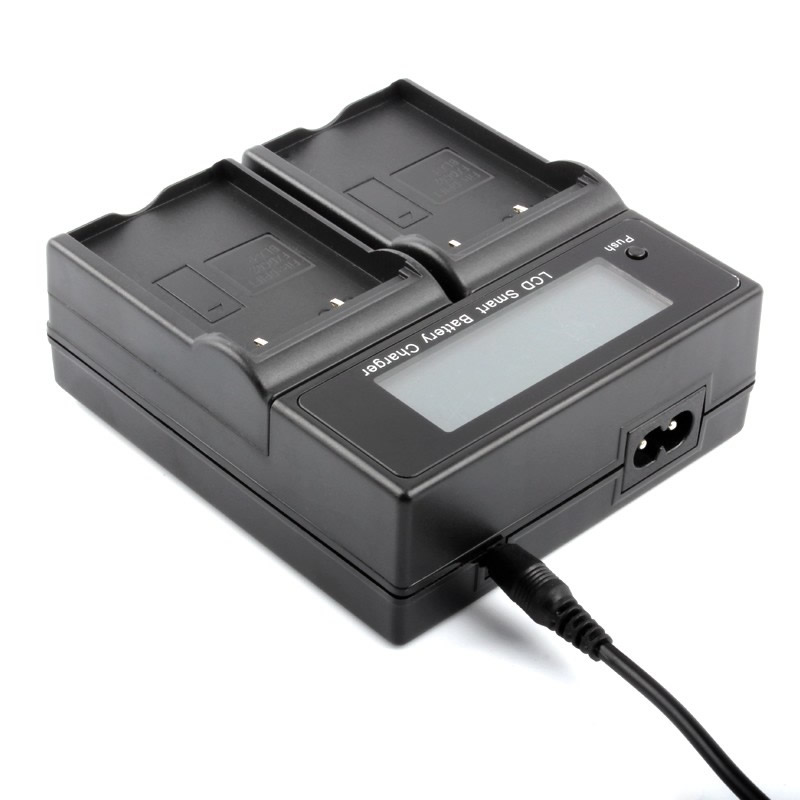 Olympus BLX-1 LCD Dual Charger